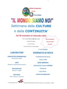 Volantino "il-mondo siamo noi"